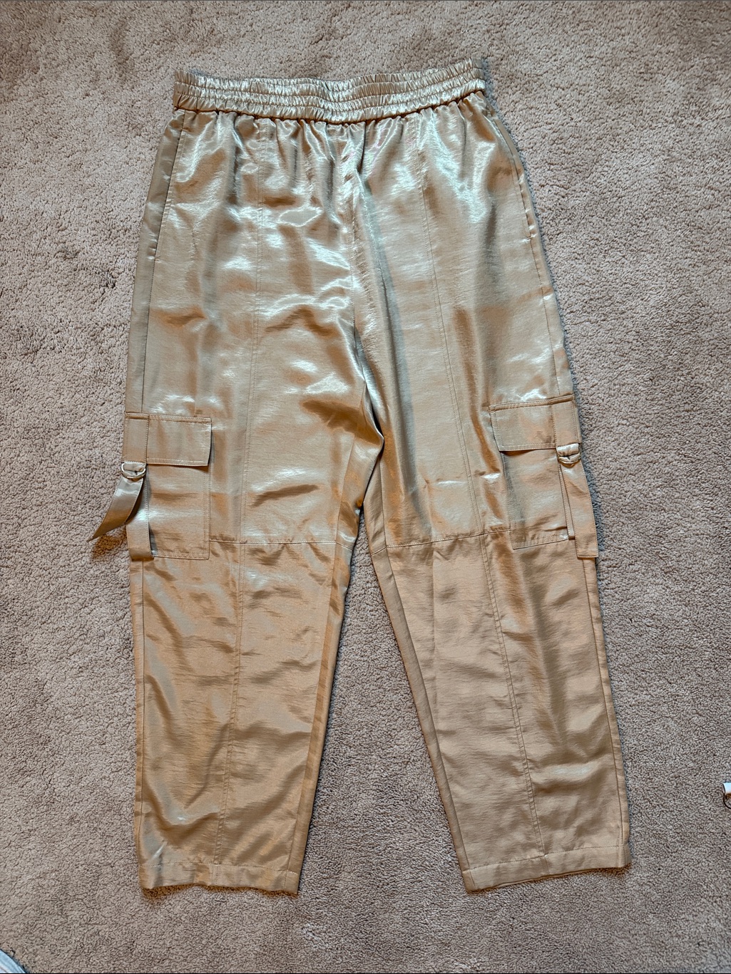 Michael Kors Satin Cargo Pants